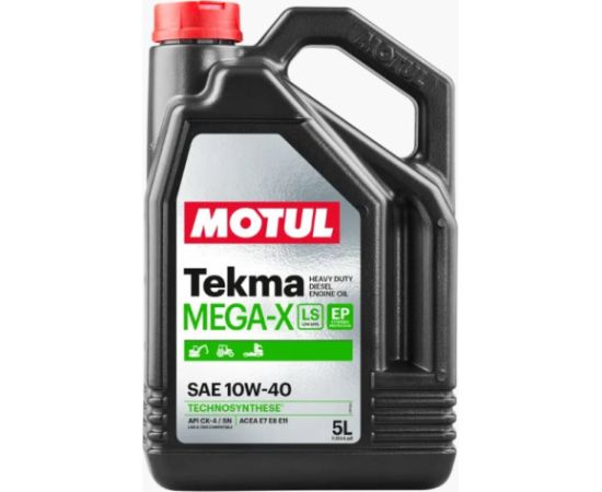 MOTUL TEKMA MEGA-X 10W40 L SEP 5L API CK-4/SN, E7/E8/E11 Motora eļļas