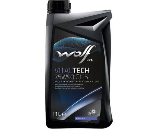 WOLF VITALTECH 75W90 GL5 1L API:MT-1, MB-235.8,ZF19C Motora eļļas