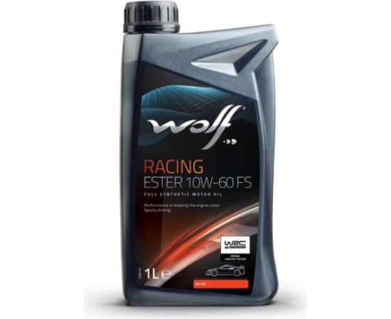 WOLF RACING ESTER 10W60 FS 1L API SN, Racing, Maserati Motora eļļas