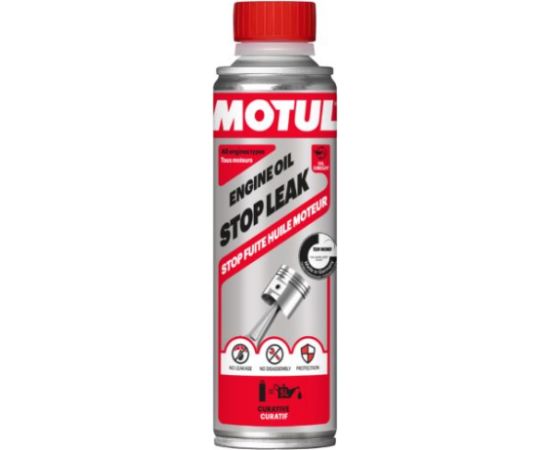 MOTUL Engine Oil Stop Leak 300ml Eļļas sūces novērsējs Autoķīmija un smērvielas