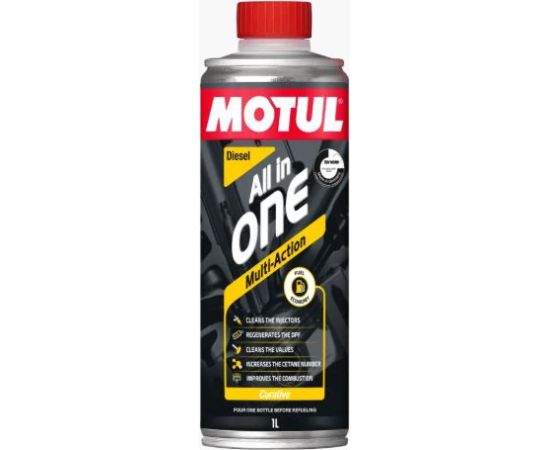 MOTUL ALL IN ONE DIESEL B2C 1L Dīzeļsistēmas tīritājs Autoķīmija un smērvielas