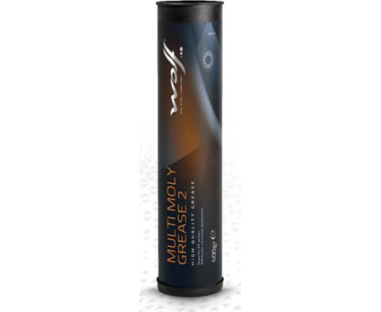 WOLF GREASE MULTI MOLY 2 400g WOLF Smērviela patronā Autoķīmija un smērvielas