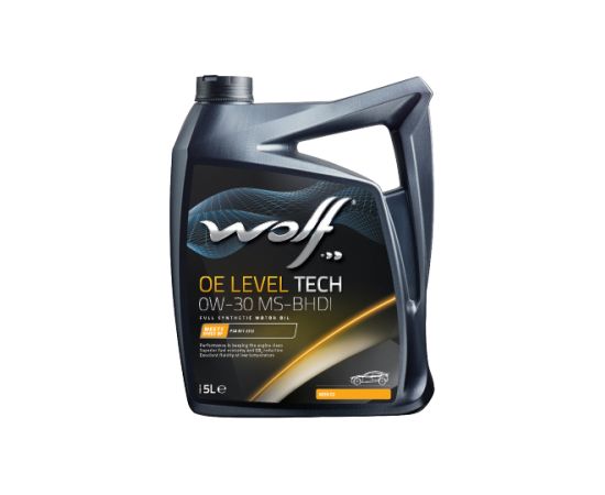 WOLF OE LEVEL 0W30 MS-BHDI 5L ACEA C2 PSA,FIAT,IVECO Motora eļļas
