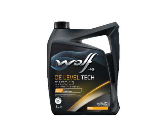 WOLF OE LEVEL TECH 5W30 C3 5L ACEAC2/C3,MB229.52 Motora eļļas