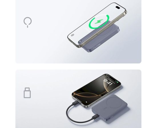 Baseus EnerFill FM11 Pārnēsājamā baterija 10000 mAh 22.5W MagSafe USB-C Power Banks