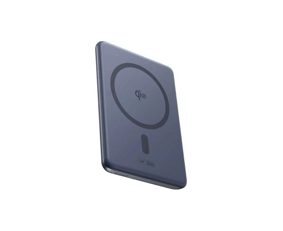 Baseus PicoGo AM31 Qi2 Pārnēsājamā baterija 5000 mAh 20W / pelēks Power Banks