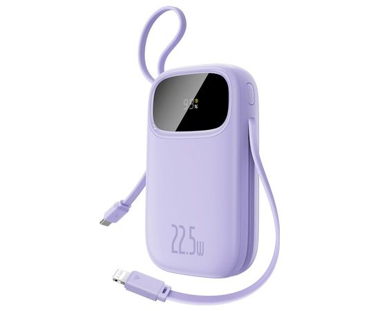 Baseus EnerFill FC21 Qpow 3 Ultra Pārnēsājamā baterija 20000 mAh 22.5W / violets Power Banks