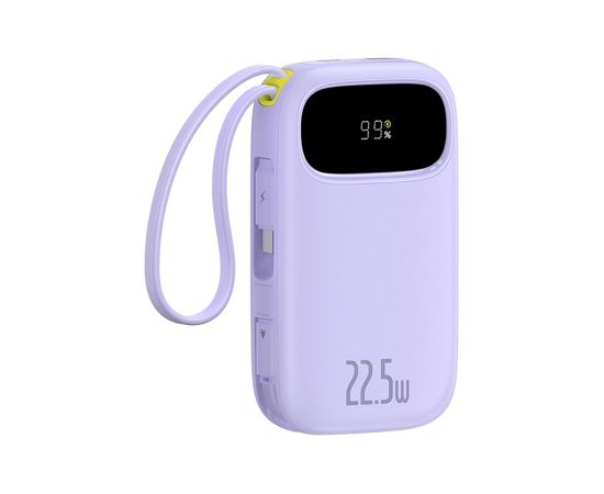 Baseus EnerFill FC21 Qpow 3 Ultra Pārnēsājamā baterija 20000 mAh 22.5W / violets Power Banks