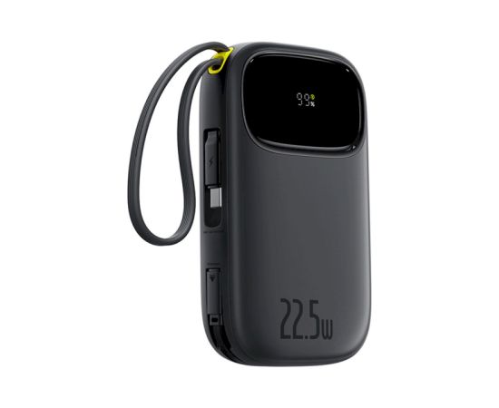 Baseus EnerFill FC31 Pārnēsājamā baterija 10000 mAh 22.5W USB-C + Lightning / melns Power Banks