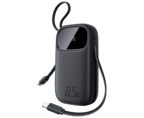 Baseus EnerFill FC31 Pārnēsājamā baterija 20000 mAh 22.5W USB-C + Lightning / melns Power Banks