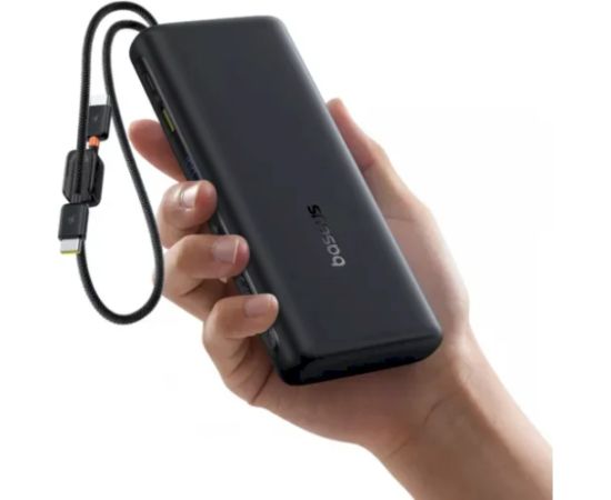 Baseus EnerFill FC41 Pārnēsājamā baterija 20000 mAh 100W USB-C / melns Power Banks