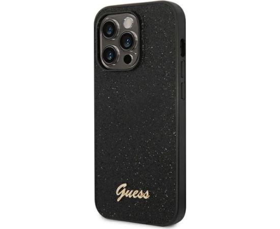 Guess GUHCP14XHGGSHK Aizmugurējais Apvalks Priekš Apple iPhone 14 Pro Max Neoriģinālie Maciņi