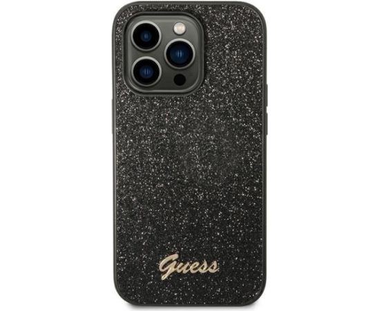 Guess GUHCP14XHGGSHK Aizmugurējais Apvalks Priekš Apple iPhone 14 Pro Max Neoriģinālie Maciņi