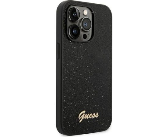 Guess GUHCP14XHGGSHK Aizmugurējais Apvalks Priekš Apple iPhone 14 Pro Max Neoriģinālie Maciņi