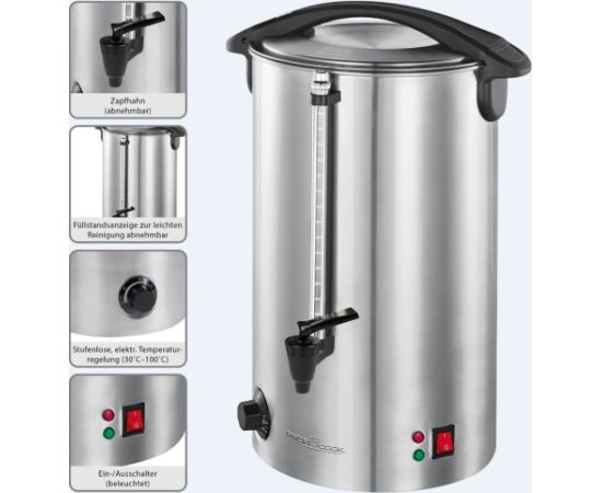 Hot drinks machine ProfiCook Jaunumi Sadz. tehnika