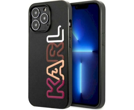 Karl Lagerfeld KLHCP13LPCOBK Aizsargapvalks priekš iPhone 13 Pro / 13 6,1" / melns Neoriģinālie Maciņi