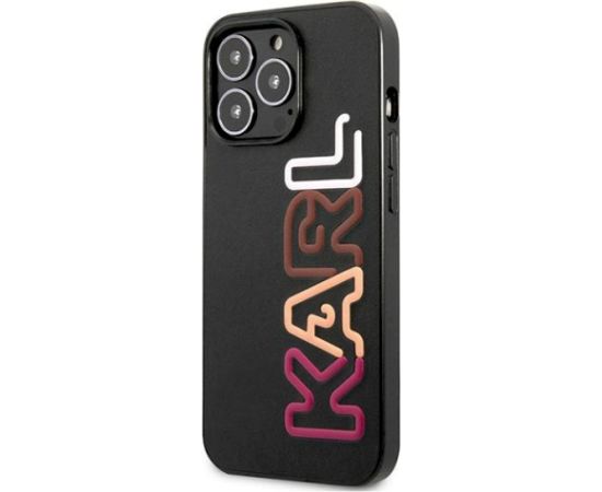 Karl Lagerfeld KLHCP13LPCOBK Aizsargapvalks priekš iPhone 13 Pro / 13 6,1" / melns Neoriģinālie Maciņi