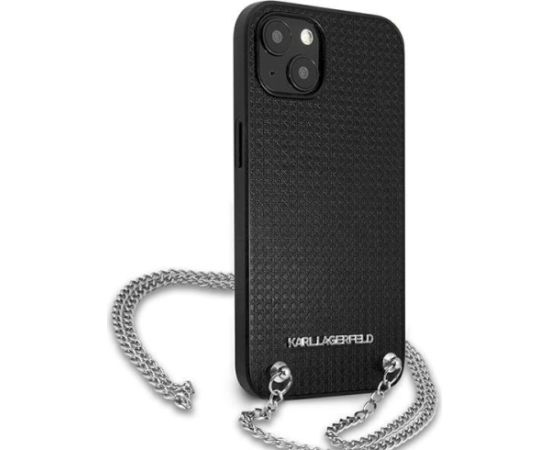 Karl Lagerfeld KLHCP13MPMK Aizsargapvalks priekš iPhone 13 / 14 / 15 6,1" / melns Neoriģinālie Maciņi