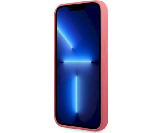Karl Lagerfeld KLHCP13LSLMP1PI Aizsargapvalks priekš iPhone 13 Pro / 13 6,1" / fuksijas Neoriģinālie Maciņi