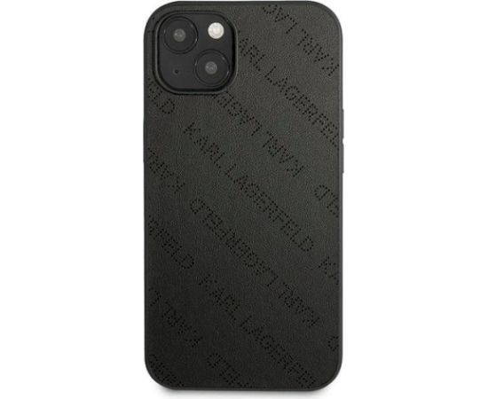 Karl Lagerfeld KLHCP13SPTLK Aizsargapvalks priekš iPhone 13 mini 5,4" / melns Neoriģinālie Maciņi