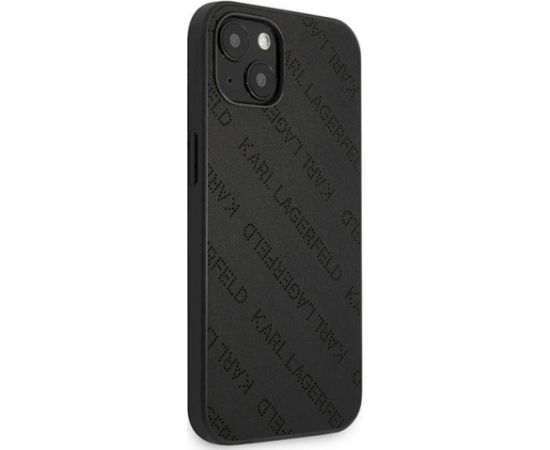 Karl Lagerfeld KLHCP13SPTLK Aizsargapvalks priekš iPhone 13 mini 5,4" / melns Neoriģinālie Maciņi