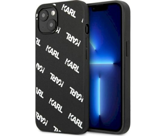Karl Lagerfeld KLHCP13SPULMBK3 Aizsargapvalks priekš iPhone 13 mini 5,4" / black Allover Neoriģinālie Maciņi