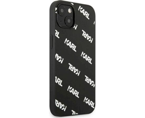 Karl Lagerfeld KLHCP13SPULMBK3 Aizsargapvalks priekš iPhone 13 mini 5,4" / black Allover Neoriģinālie Maciņi