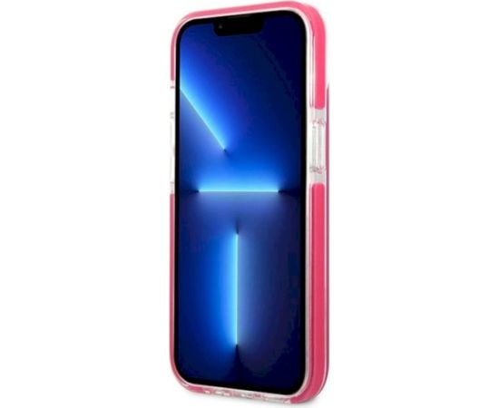 Karl Lagerfeld KLHCP13STPECPI Aizsargapvalks priekš iPhone 13 mini 5,4" / fuksīna Neoriģinālie Maciņi