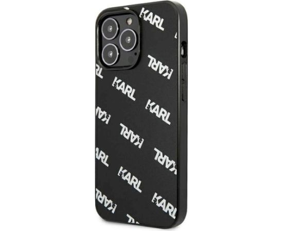 Karl Lagerfeld KLHCP13XPULMBK3 Aizsargapvalks priekš iPhone 13 Pro Max 6,7" / melns Neoriģinālie Maciņi
