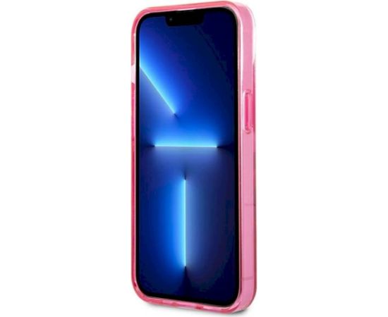 Karl Lagerfeld KLHCP13STGKCP Aizsargapvalks priekš iPhone 13 mini 5,4" / rozā Neoriģinālie Maciņi