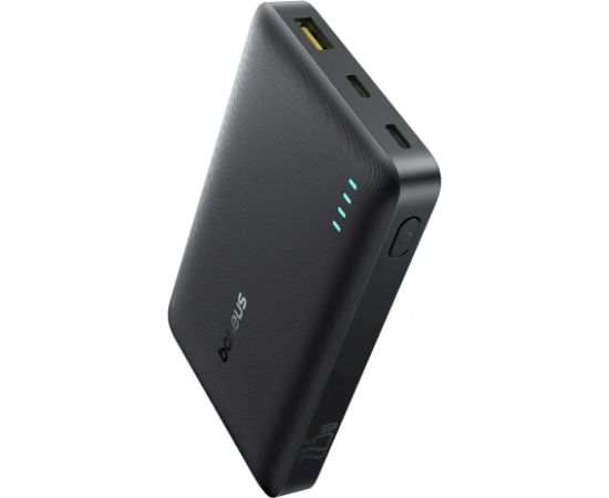 Baseus EnerFill FP21 Pārnēsājamā baterija 10000 mAh 22.5W USB-A USB-C / melns Power Banks