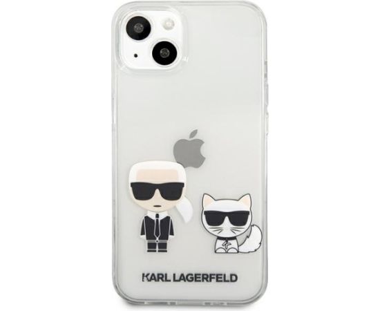 Karl Lagerfeld KLHCP13SCKTR Aizsargapvalks priekš iPhone 13 mini 5.4" / caurspīdīgs Neoriģinālie Maciņi