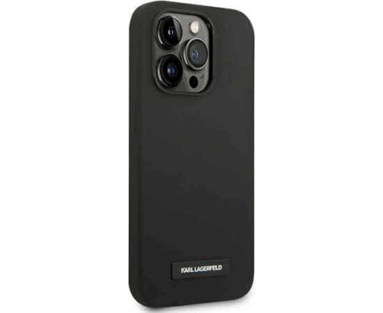 Karl Lagerfeld KLHMP14LSLMP1K Aizsargapvalks priekš iPhone 14 Pro 6,1" / melns Neoriģinālie Maciņi