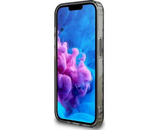Karl Lagerfeld IML Repeat Logo Case Aizsargapvalks priekš iPhone 16e / 17e / sudraba Neoriģinālie Maciņi