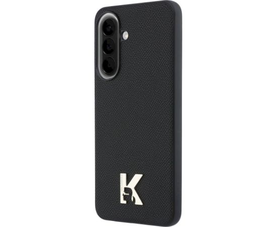 Karl Lagerfeld Karl Head Logo Case Aizsargapvalks priekš Samsung Galaxy A37 5G / melns Neoriģinālie Maciņi