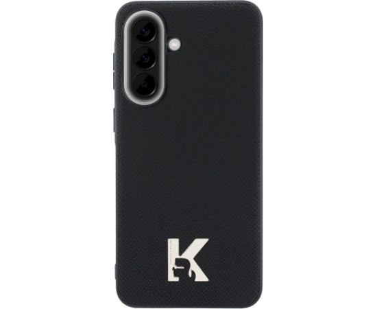 Karl Lagerfeld Karl Head Logo Case Aizsargapvalks priekš Samsung Galaxy A37 5G / melns Neoriģinālie Maciņi