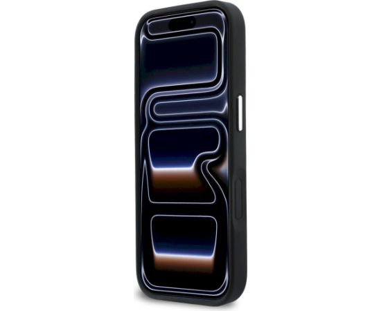Case Karl Lagerfeld Karl & Choupette Back Logo MagSafe Aizsargapvalks priekš iPhone 17 Pro / melns Neoriģinālie Maciņi