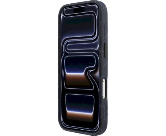 Case Karl Lagerfeld Monogram logo MagSafe Aizsargapvalks priekš iPhone 17 Pro / zils Neoriģinālie Maciņi