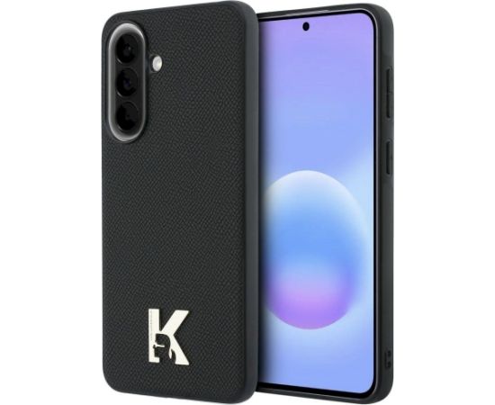 Karl Lagerfeld Karl Head Logo Case Aizsargapvalks priekš Samsung Galaxy A57 5G / melns Neoriģinālie Maciņi