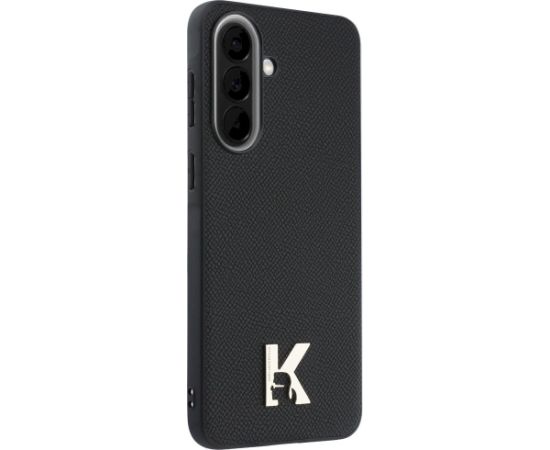 Karl Lagerfeld Karl Head Logo Case Aizsargapvalks priekš Samsung Galaxy A57 5G / melns Neoriģinālie Maciņi