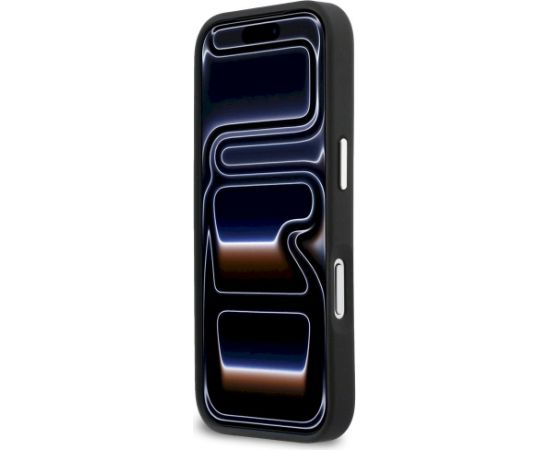 Karl Lagerfeld IML Glitter KL Diamond Logo Aizsargapvalks priekš iPhone 17 Pro / melns Neoriģinālie Maciņi