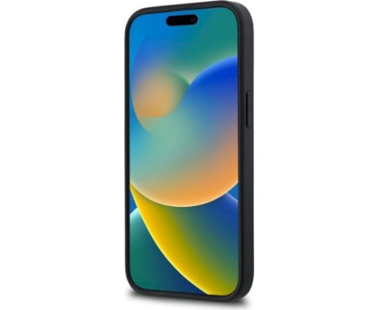 Karl Lagerfeld KLHCP15S3DRKSDLK 3D Rubber Signature Aizsargapvalks priekš iPhone 15 6.1" / melns Neoriģinālie Maciņi