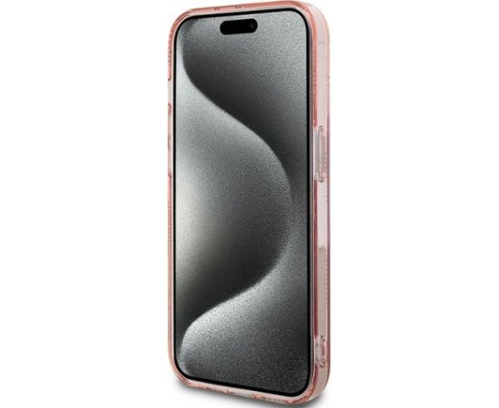 Karl Lagerfeld KLHCP14XHKLPCHP Aizsargapvalks priekš iPhone 14 Pro Max 6.7" Hardcase IML Choupette Head & Monog / rozā Neoriģinālie Maciņi