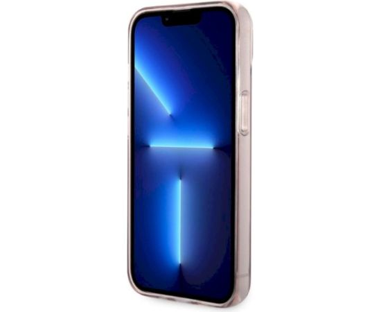Karl Lagerfeld KLHCP14MHNCHTCP Ikonik Choupette Aizsargapvalks priekš iPhone 14 Plus / 15 Plus 6.7" / rozā Neoriģinālie Maciņi