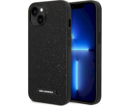 Karl Lagerfeld KLHCP14MG2ELK Hardcase Aizsargapvalks priekš iPhone 14 Plus/15 Plus 6,7" / melns Neoriģinālie Maciņi