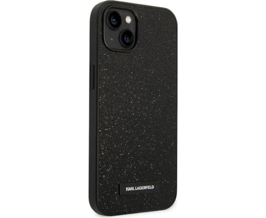 Karl Lagerfeld KLHCP14MG2ELK Hardcase Aizsargapvalks priekš iPhone 14 Plus/15 Plus 6,7" / melns Neoriģinālie Maciņi
