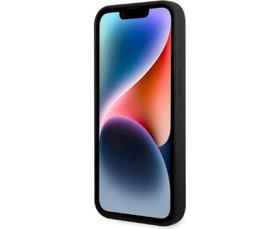Karl Lagerfeld KLHCP14MSRSGRCK Silicone RSG Aizsargapvalks priekš iPhone 14 Plus / 15 Plus 6,7" / melns Neoriģinālie Maciņi