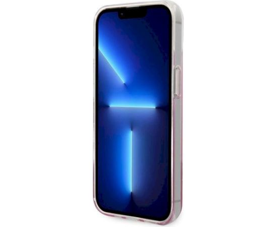Karl Lagerfeld KLHCP14MCFNRCPI Aizsargapvalks priekš iPhone 14 Plus / 15 Plus 6,7" / rozā Neoriģinālie Maciņi