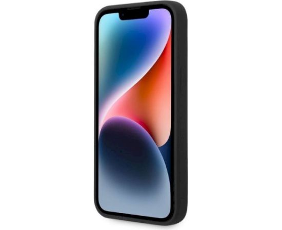 Karl Lagerfeld KLHCP14MSNCHBCK Silicone Choupette Aizsargapvalks priekš iPhone 14 Plus / 15 Plus 6.7" / melns Neoriģinālie Maciņi