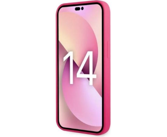 Karl Lagerfeld KLHCP14MSRSGRCF Aizsargapvalks priekš iPhone 14 Plus / 15 Plus 6,7" / rozā Neoriģinālie Maciņi